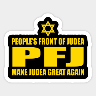 Make Judea Great again Sticker